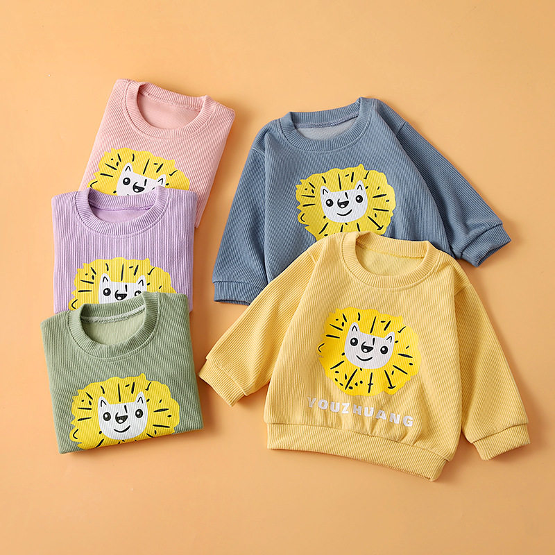 儿童卫衣男童女童秋装宝宝上衣2021新款秋装长袖T恤洋气037在类目 童装/婴儿装/亲子装, 卫衣/绒衫中 - 来自Buy2taobao.com提供专业的淘宝代购服务