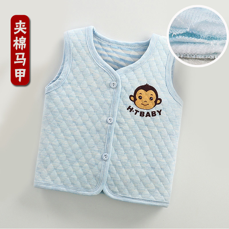 宝宝夹棉马甲加厚保暖背心上衣外穿婴儿童韩版洋气TTY010|ruв категории Детская одежда, жилет - от Buy2taobao.com для оказания профессиональной услуги покупки агента Taobao