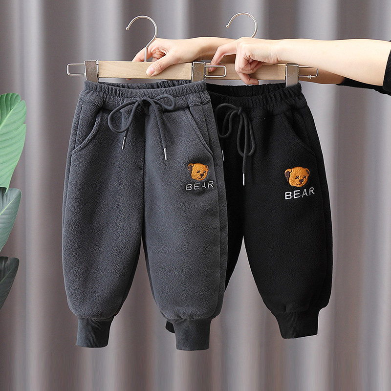 男童加绒裤子一体绒韩版宽松暖暖裤宝宝冬季加厚长裤双面绒老爹裤,童装/婴儿装/亲子装,裤子,淘宝优惠券,粉丝福利购,淘宝优惠卷