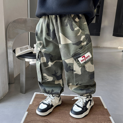 儿童装男童秋冬款裤子2025新款