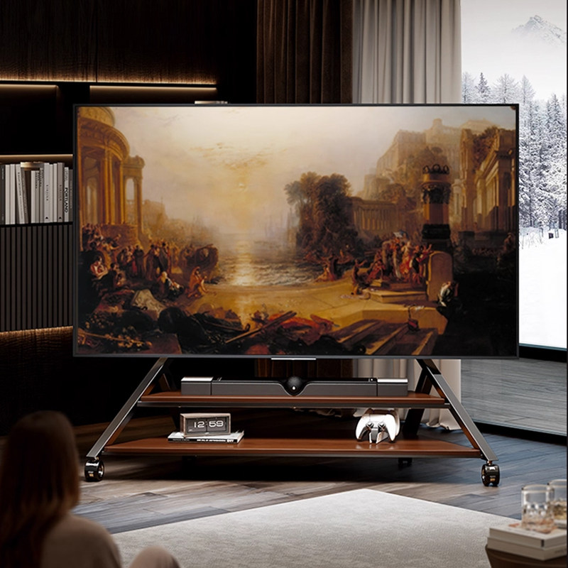 电视机移动式落地型推车带轮支架适用于创维海信TCL等大尺寸挂架