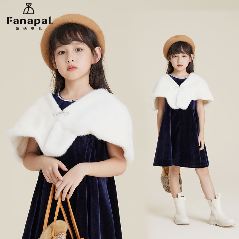 fanapal披风/斗篷女童冬季