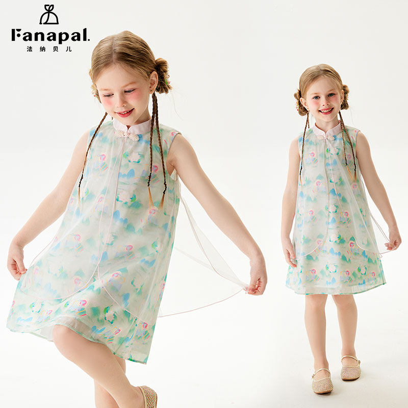 Fanapal/法纳贝儿女童夏季连衣裙图片