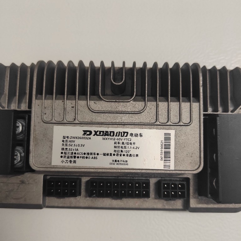 小刀电动车原装控制器60V72V通用1000W35A点触三速ACS正弦波 二手