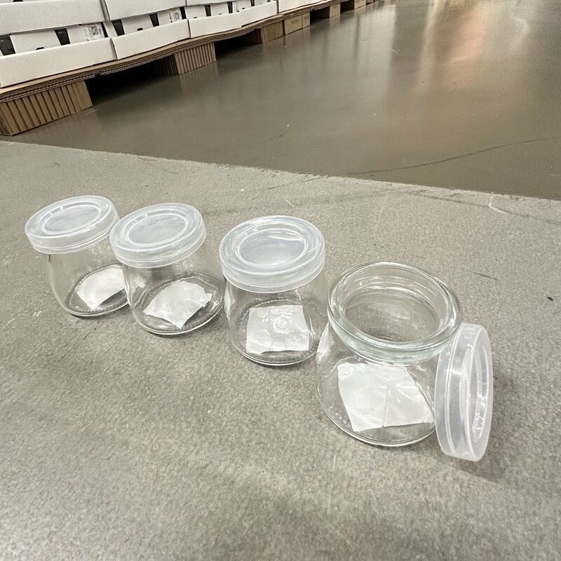宜家提比赫附盖罐厨房透明玻璃调味瓶家用4件套烧烤酱料盐瓶正品