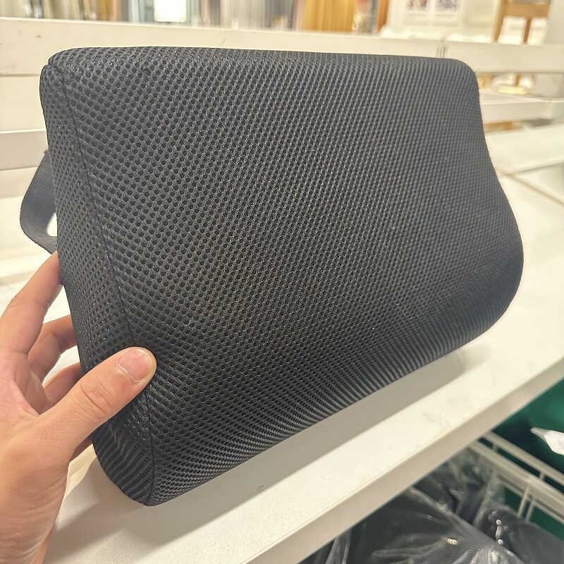 IKEA宜家博特贝里腰垫黑色31x23厘米办公椅子支撑腰靠垫汽车靠垫