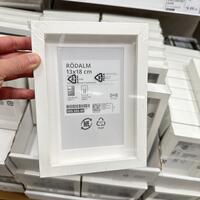 Ikea Loldam picture frame imitation oak 10x15 cm 6-inch picture frame decoration picture frame figurine display stand genuine product thumbnail 4