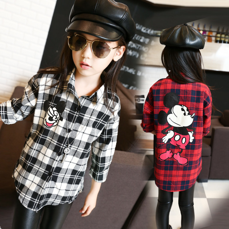 Chemise fille à manche longue - Ref 2085740 Image 1