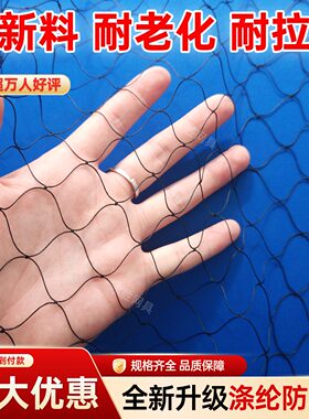 黑色涤纶果园果树大棚专用防鸟网