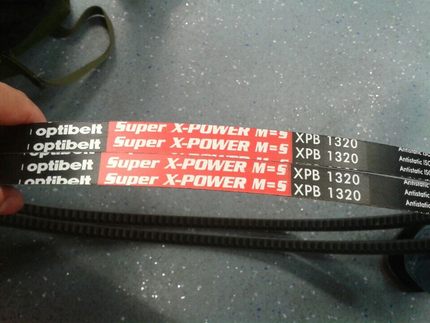 德国欧皮特红标optibelt super x-power M=S XPA2120空压机皮带