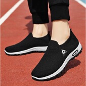 夏季 百搭透气一脚蹬特价 新款 薄款 鞋 时尚 网面鞋 镂空运动休闲鞋 子