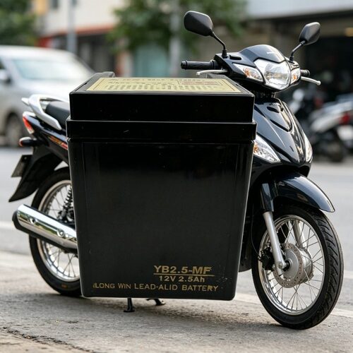 老五羊WY125-A摩托车电瓶12V2.5A-3C脚踩启动本田GL125电池YB2.5L