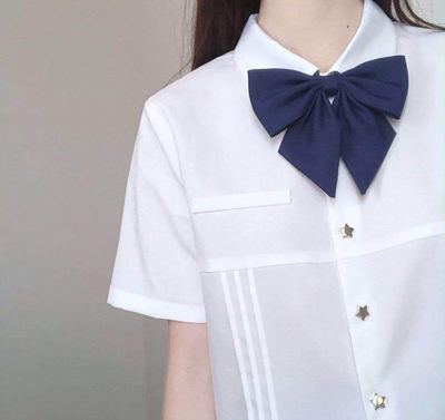 超大巨羽根赤色JK领结女纯色领花制服蝴蝶结小物日系百搭原创正版