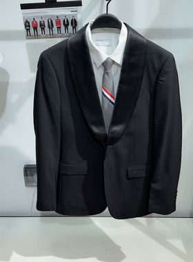 [96％羊毛]G家男装单排扣通勤西服男士修身新郎结婚西装外套3542G