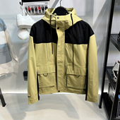 商场同款 多口袋工装 G家男装 帅气连帽风衣时尚 夹克外套 短款 硬货