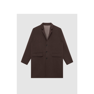 双面羊毛呢大衣轻商务休闲外套6013J G家男装 柜价1899 81绵羊毛