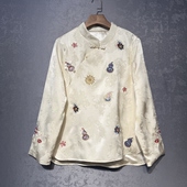 高级感盘扣唐装 春季 上衣女 国风重工八宝葫芦刺绣2026年新款 新中式