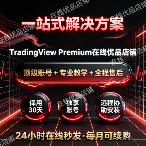 TradingView正式会员Premium支持Webhook警报稳定不掉24小时秒发