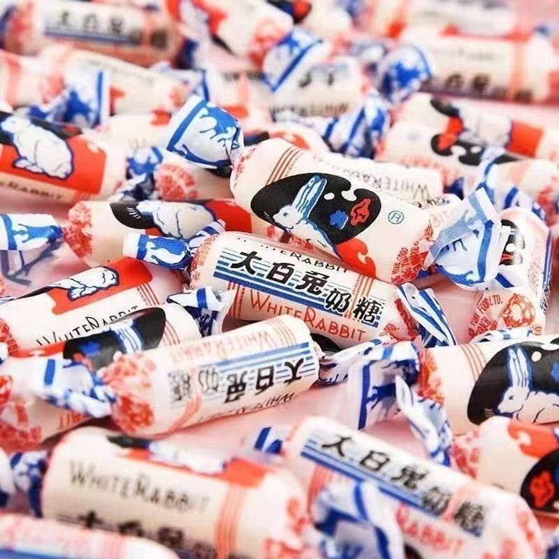 大白兔原味奶糖糖果软糖牛奶糖婚庆喜糖批发儿童童年经典零食