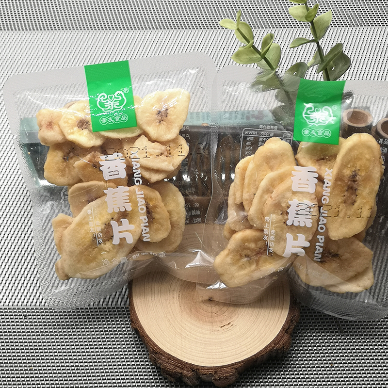 亲友食品香蕉片500克 香蕉干  水果干 干果果脯休闲零食