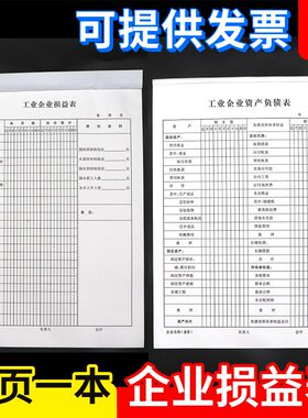 企业损益表公司财务资产负债表