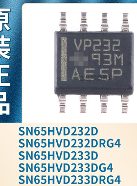 SN65HVD232D SN65HVD232DRG4 SN65HVD233D 233DG4 SN65HVD233DRG4