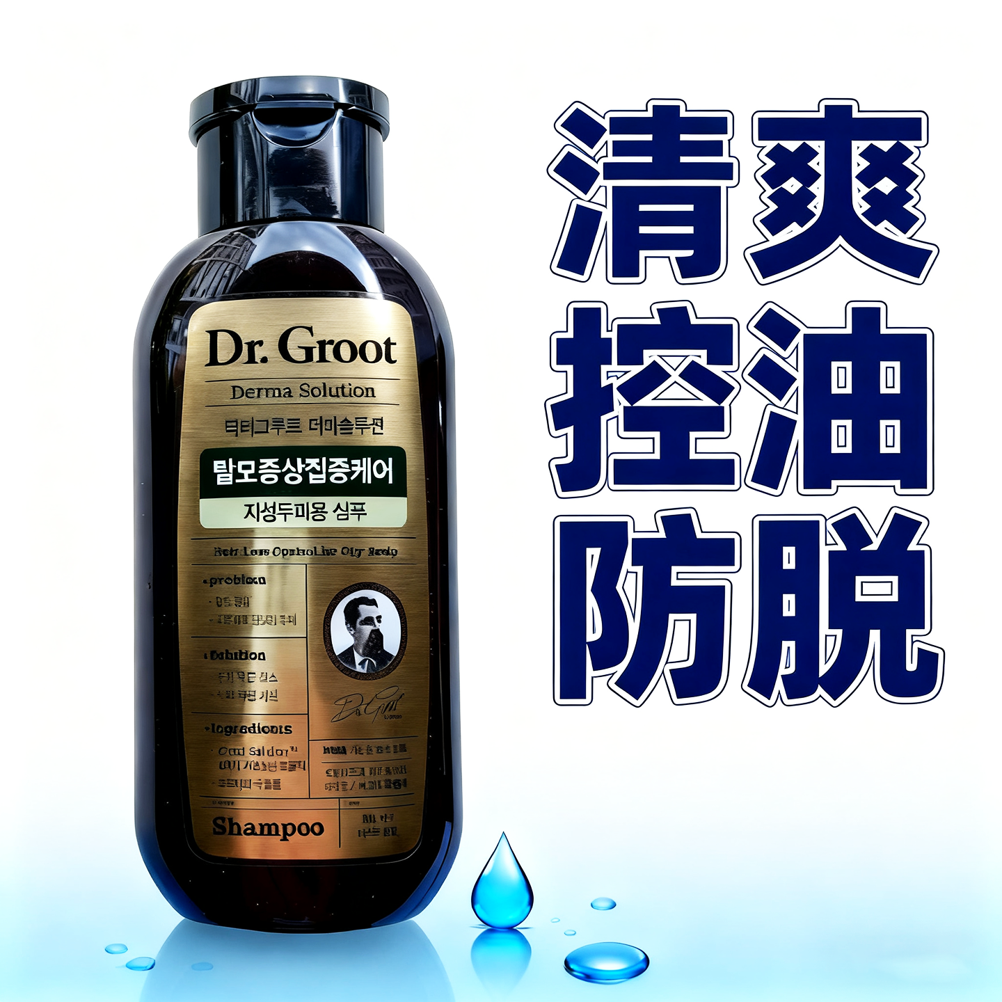 克洛特防脱净彻洗发水