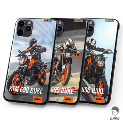 KTM690DUKE摩托车街车硅胶手机壳适用iPhoneXR111213ProMax