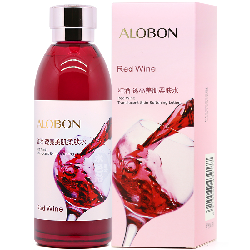 雅邦红酒透亮美肌柔肤水爽肤水化妆女士补水保湿收缩毛孔护肤正品