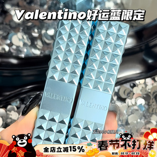 Valentino华伦天奴好运蓝限定铆钉口红670R/137A/412A/134R/312R
