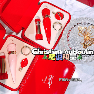 情人节礼物Christian Louboutin CL萝卜丁女王权杖口红粉红色001m