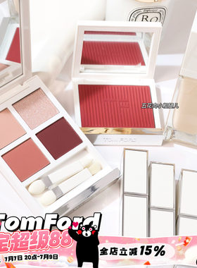 TOM FORD/TF汤姆福特新品2025圣诞限定口红01 02 03 眼影01 显色