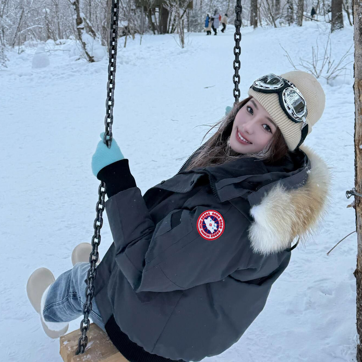 大鹅羽绒服01飞行员夹克男女款25