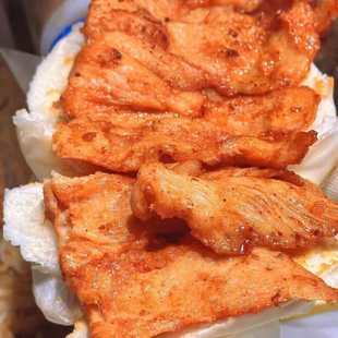 齐港超大里脊肉片150克10包共50片装 商用摆摊夜市半成品奥尔