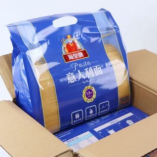 海皇牌意大利面3kg*5袋商用整箱30斤西餐厅意式直条意面