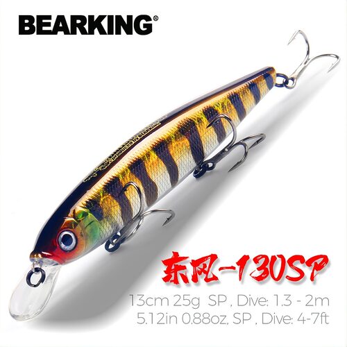 熊王钨钢配重路亚硬饵1.3-2m