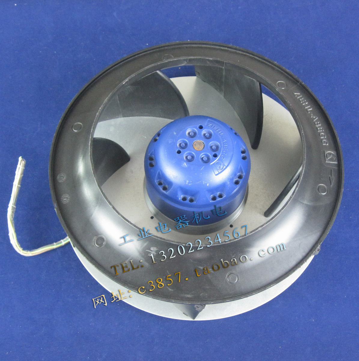ZIEHL-ABEGG UL-Filen E 76395  离心 涡轮风扇 RH25V-2EP.WD.1R