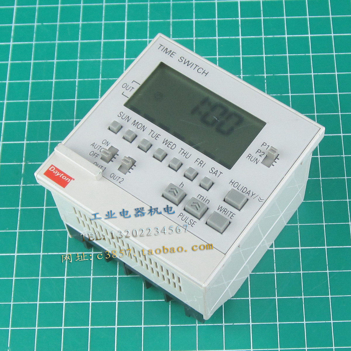 进口 正品 Dayton 2VJ57A  数字型定时开关  100-240VAC