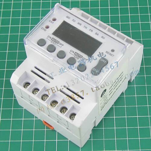 进口 正品 TH-8572  时控开关  定时器  2通道 230VAC