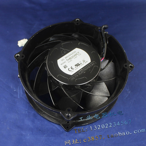 正品 台达 THB2048CT  48VDC 5.88A 暴力散热风扇 200x70MM