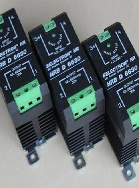 进口 正品 SELECTRON HRB D 6630  固态继电器