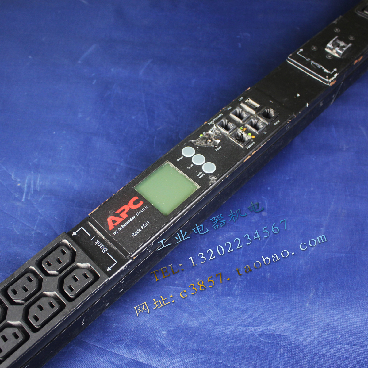 正品 APC网管 AP8841 插座 电流显示机柜排插机柜插线板PDU接线板