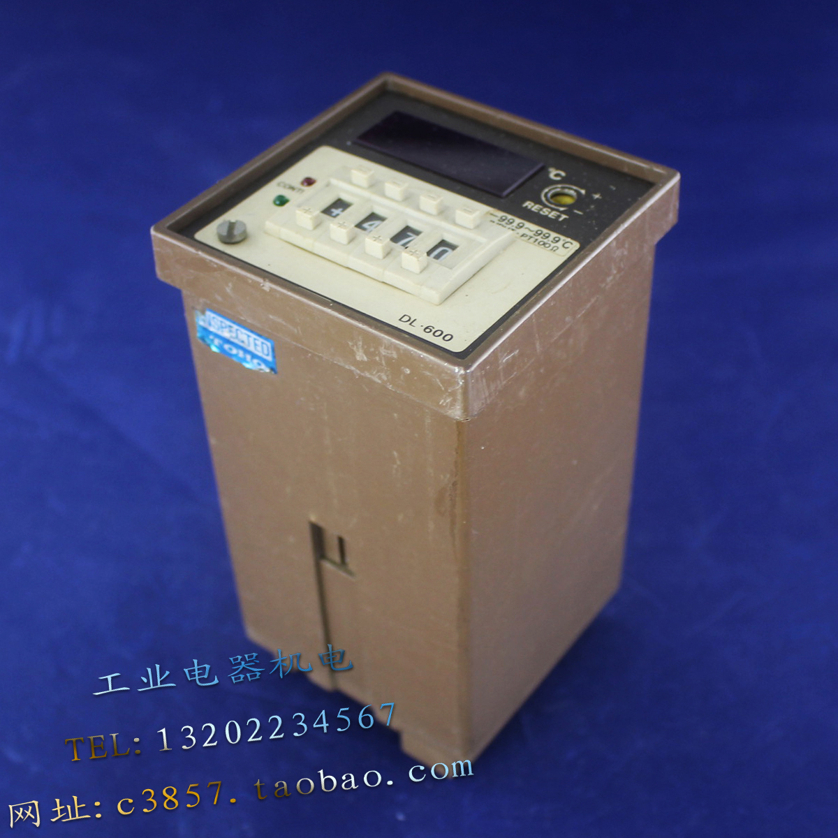 日本 正品 TOHO DL.600 DL-604-P X 温控器 表 240V -99.9-99.9℃