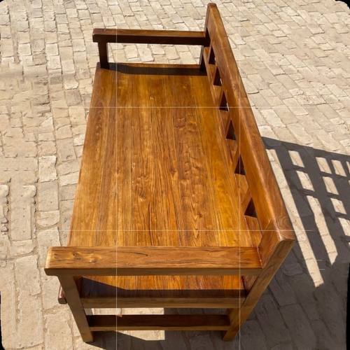 老榆木客厅排椅实木长方形靠背椅全套民宿复古旧沙发床两用餐桌椅