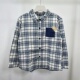 外套衬衫 男童纯棉格子休闲衬衣男孩洋气长袖 上衣 春秋新款 儿童童装