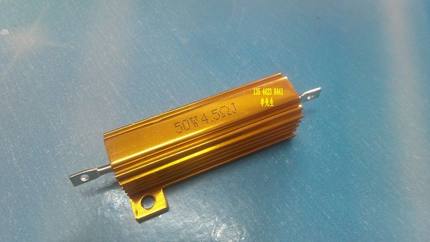 铝外壳线绕电阻器 50W4.5ΩJ    （RX24）211028