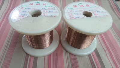 精密电阻合金丝   锰铜丝6J12     直径0.45mm  裸线（211002）