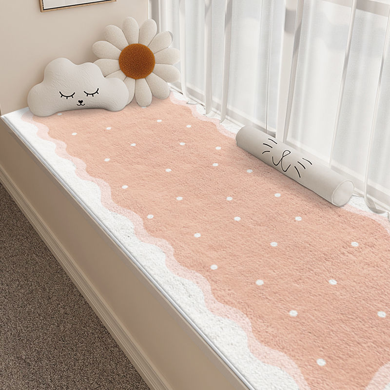 仿羊绒飘窗垫加厚坐垫四季通用