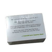 Clearance free shipping English version I Should Have Known That! Trivia Game board game cards thumbnail 4