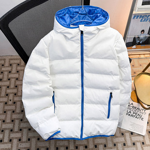 冬装 加厚羽绒棉服男女2025年保暖棉衣情侣户外防寒连帽面包服棉袄